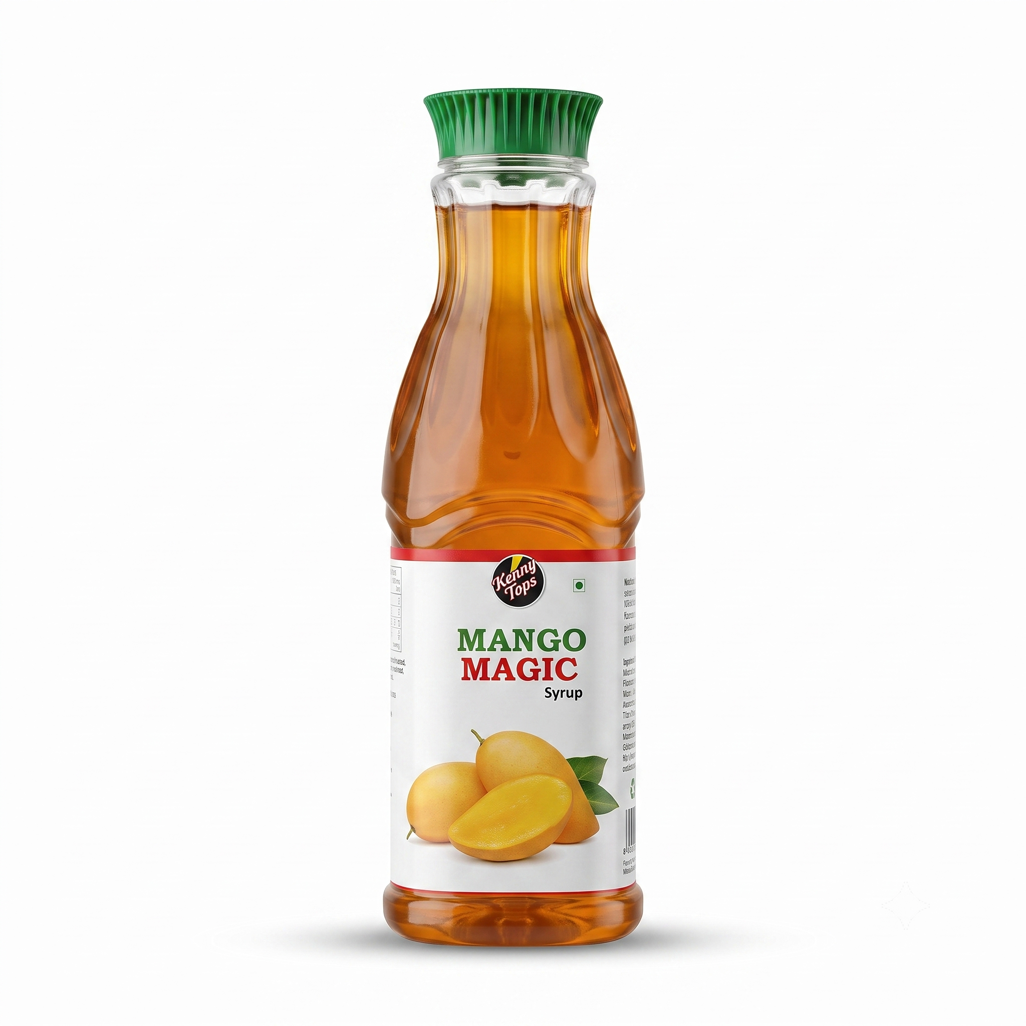 KennyTops Mango Syrup | Premium Mango Flavour Concentrate | For Juices, Lassi, Shakes & Summer Drinks |