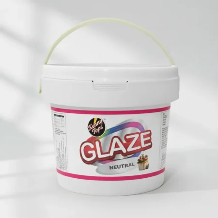 KennyTops Neutral Glaze Gel | Clear Transparent Cake Glaze | Professional Finish for Pastries, Tarts & Fruit Cakes |