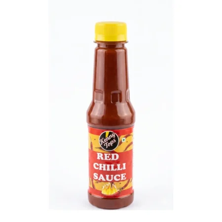KennyTops Red Chilli Sauce | Bold & Spicy Red Hot Sauce | Ideal for Noodles, Momos & Snacks |