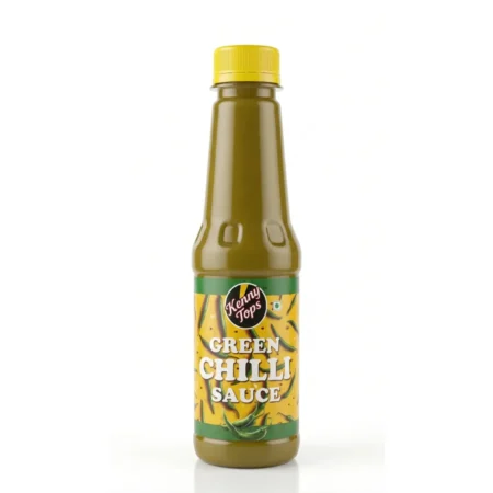 KennyTops Green Chilli Sauce | Fiery & Fresh Hot Sauce | Perfect for Chinese, Indo-Chinese & Street Food |